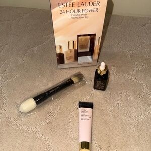 BRAND NEW Estée Lauder 24 Hour POWER Double Wear Makeup Foundation Kit